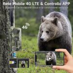 Fototrappola 4G 4