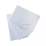 Pannello lastra Forex PVC bianco 5mm