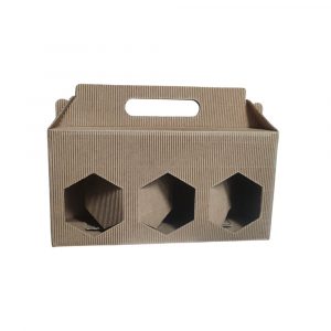 Scatola regalo in cartone cannettato da 500g - Scatola a tre fori da 500g