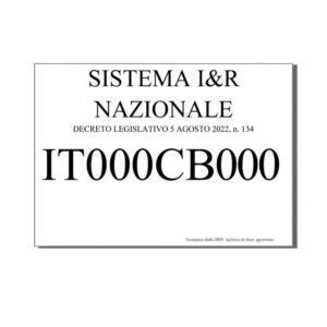 Cartello Identificativo