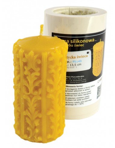 4 Stampo In Silicone Per Candele Con Numeri 1-4 – Stampo Fai Da Te Per Decorazioni Casa E Avvento