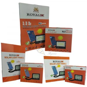 Fari solari marca Royal da 100 a 400w con pannello solare