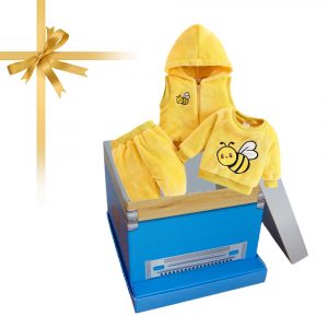 Set da tre pezzi per neonate.