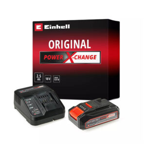 Batteria Kit Einhell PXC 18V 2,5Ah con Caricabatteria
