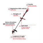 Decespugliatore a batteria Einhell GP-BC 36/430 Li BL-Solo