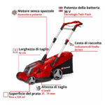 Tagliaerba a batteria Einhell RASARRO 36/42