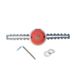 Testina per decespugliatore universale con catena