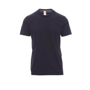 T-SHIRT GIROCOLLO PAYPER SUNSET NAVY BLUE