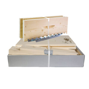 Arnia cubo con melari in kit di montaggio