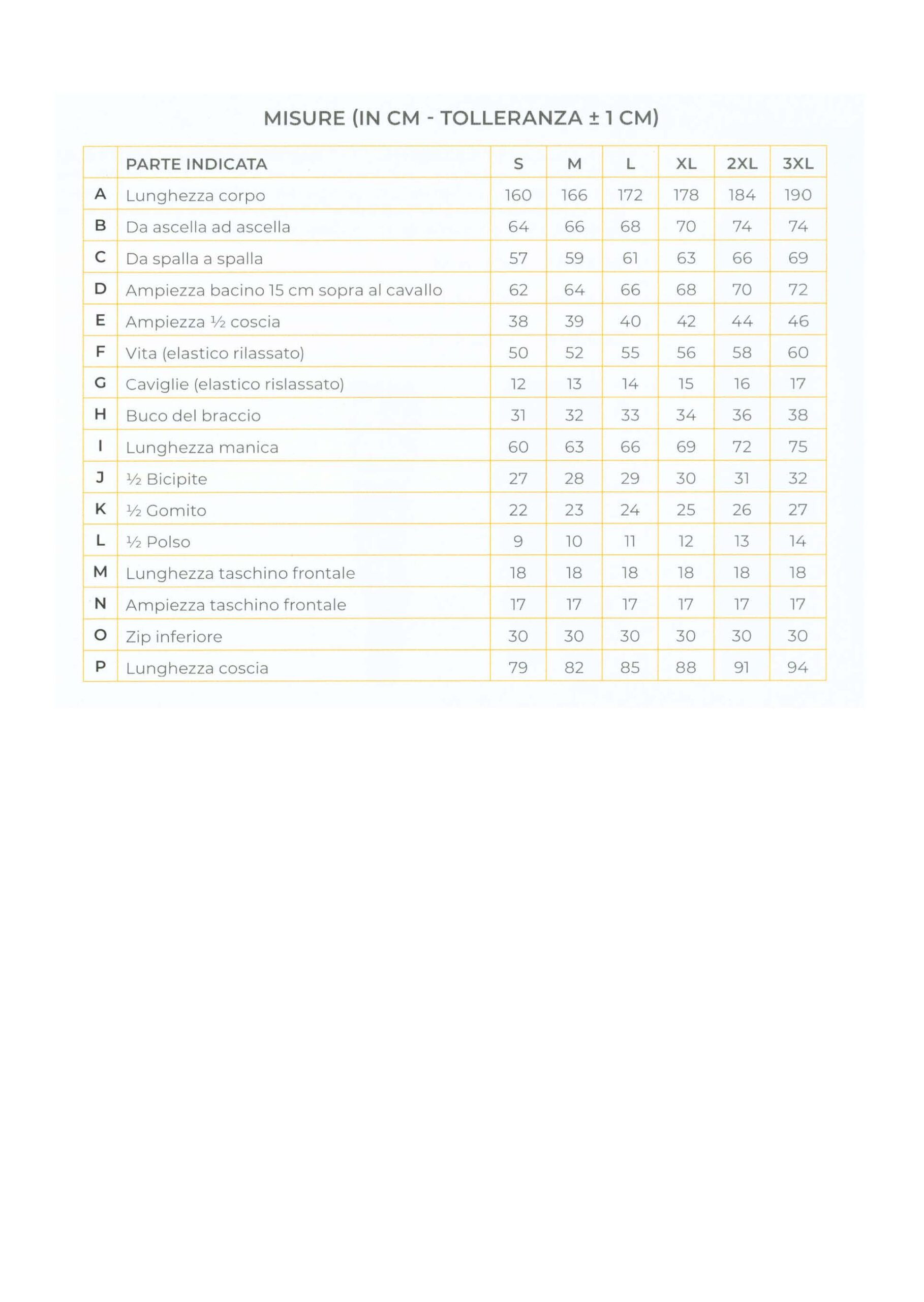 Tuta Astronauta Professionale Lega
